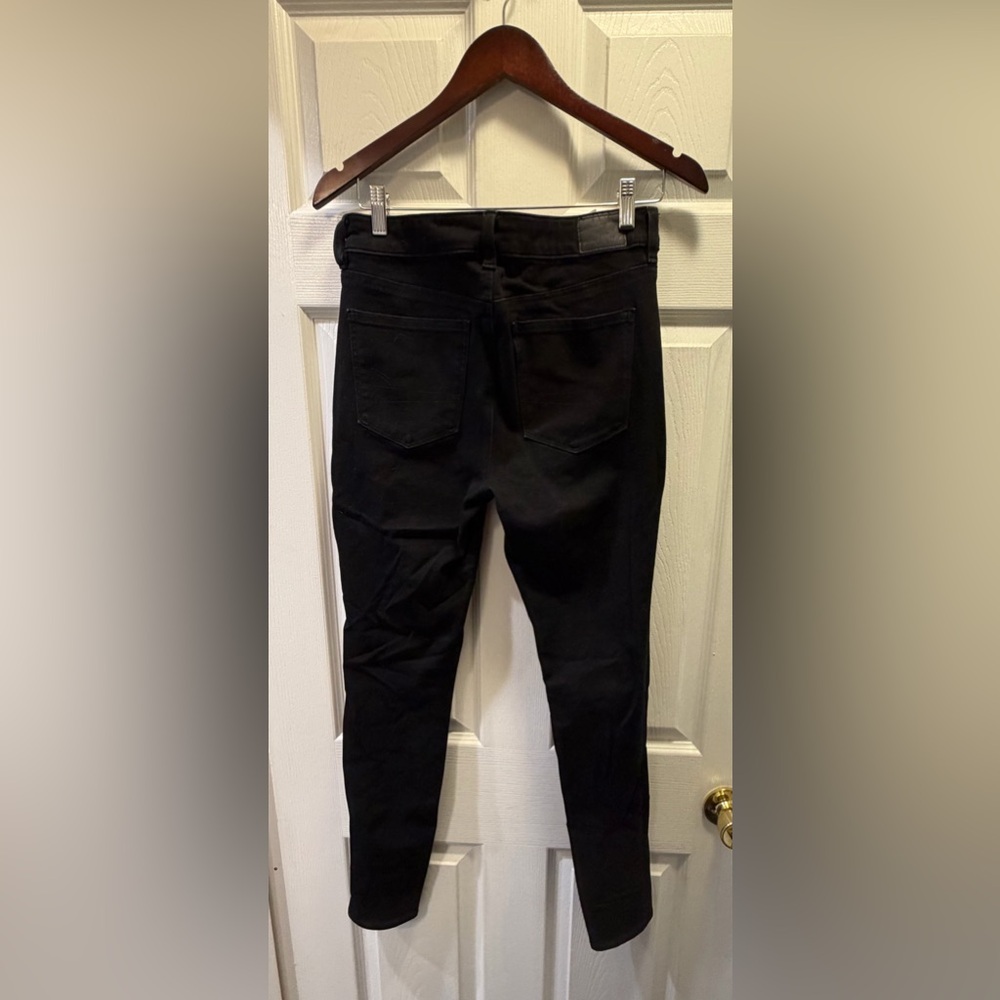 American Eagle Outfitters Black Long Jeans - Picture 2 of 3